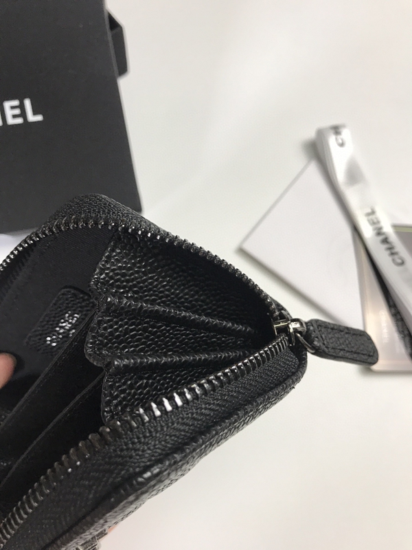 コピーシャネル激安財布角部分ディテール